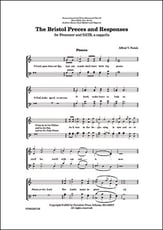 The Bristol Preces and Responses SATB choral sheet music cover